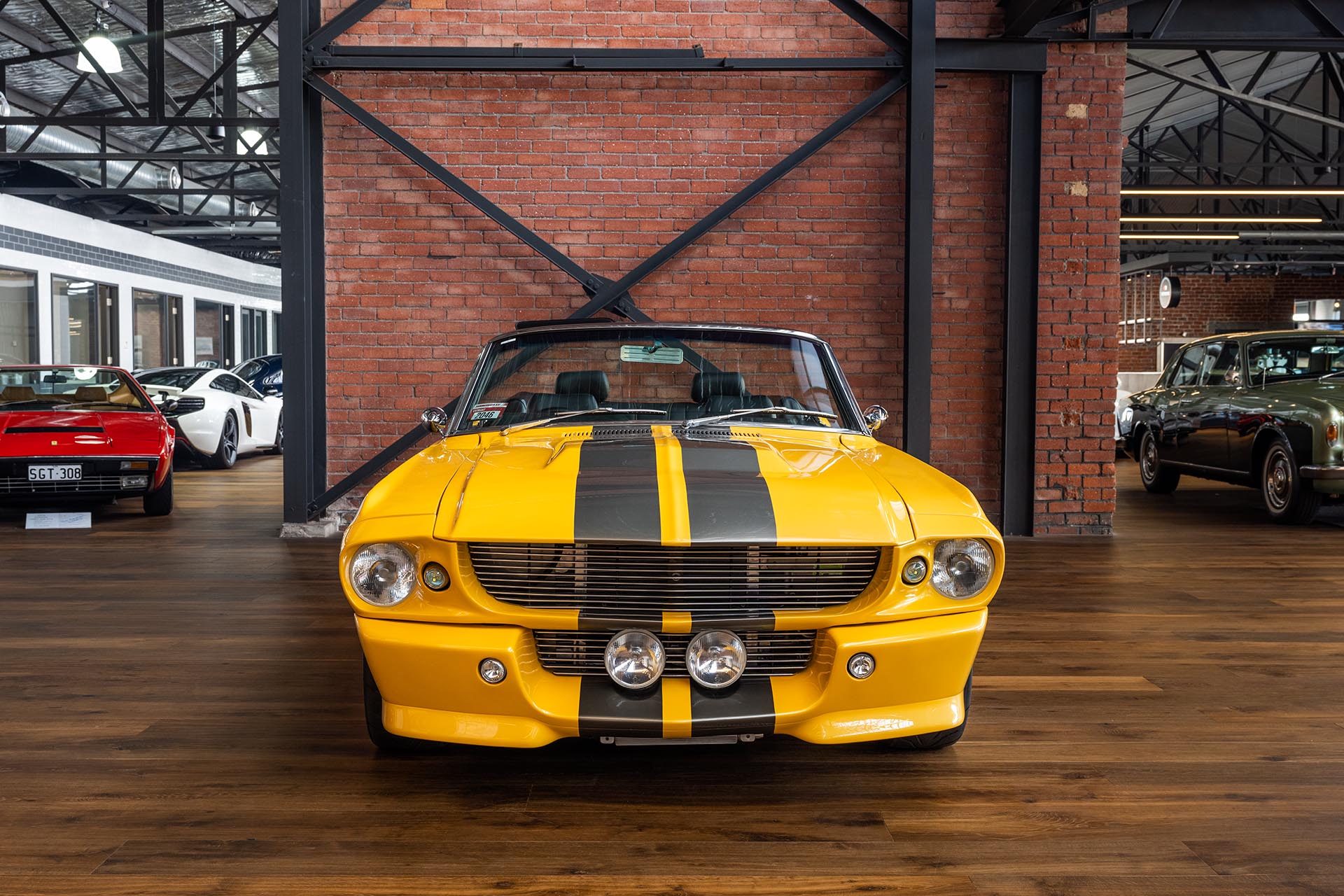 Ford Mustang Convertible Yellow 18 Richmonds Classic And Prestige