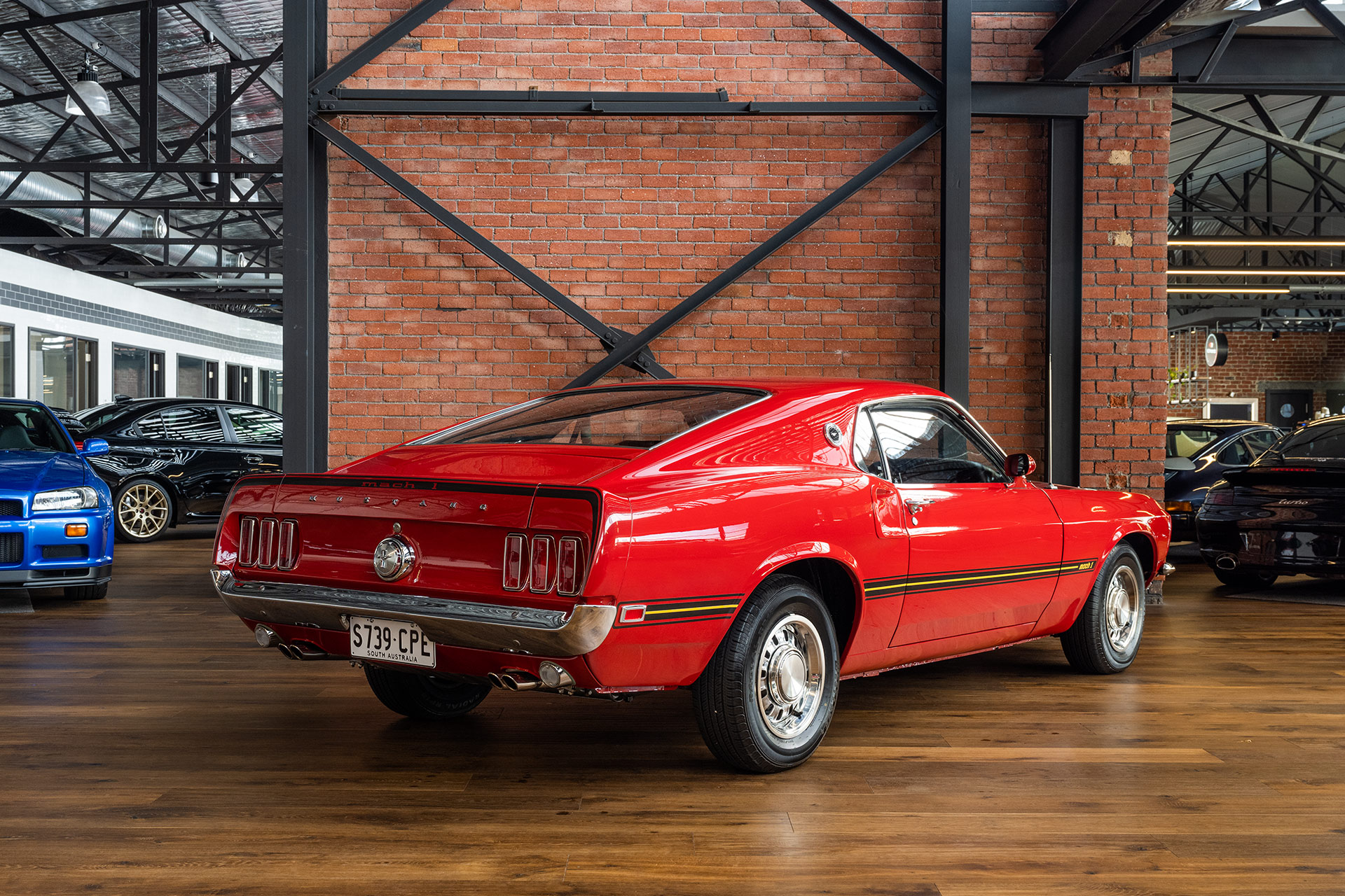 Ford Mustang Mach 1 Red (24) - Richmonds - Classic and Prestige Cars ...