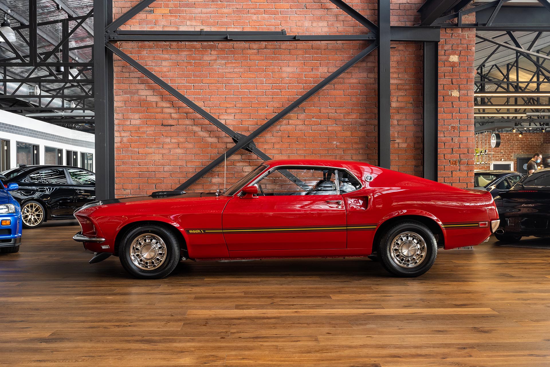 Ford Mustang Mach 1 Red (4) - Richmonds - Classic and Prestige Cars ...